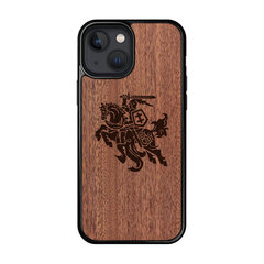 Кожаный чехол для iPhone 13 mini FoxysCraft, светло-коричневый цена и информация | Чехлы для телефонов | kaup24.ee