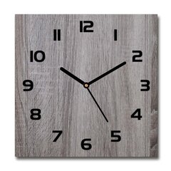 Klaasist seinakell Puit цена и информация | Часы | kaup24.ee