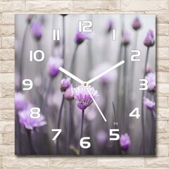 Klaasist seinakell murulauk lilled цена и информация | Часы | kaup24.ee