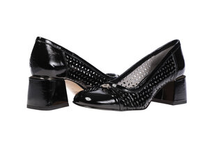 Женские туфли на высоком каблуке Simen 42948, черные цена и информация | Туфли женские Saimaoxieye, песочного цвета | kaup24.ee