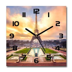 Klaasist seinakell Pariisi Eiffeli torn hind ja info | Kellad | kaup24.ee