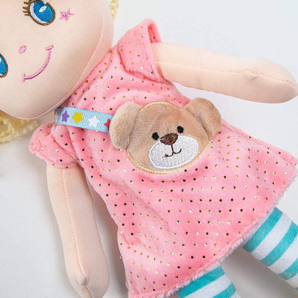 Plüüsist nukk kleidiga Smiki цена и информация | Pehmed mänguasjad | kaup24.ee