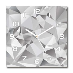 Klaasist seinakell 3D abstraktsioon цена и информация | Часы | kaup24.ee