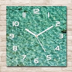 Klaasist seinakell Selge vesi цена и информация | Часы | kaup24.ee