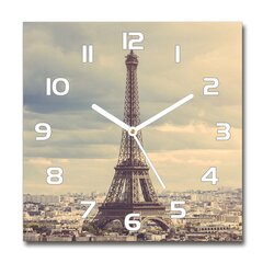 Klaasist seinakell Pariisi Eiffeli torn цена и информация | Часы | kaup24.ee