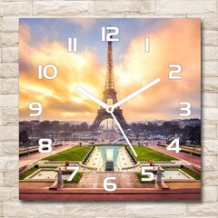 Klaasist seinakell Pariisi Eiffeli torn hind ja info | Kellad | kaup24.ee