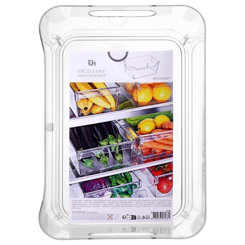 Lisa külmikusahtel, 30x21,5x13 cm hind ja info | Toidu säilitusnõud | kaup24.ee