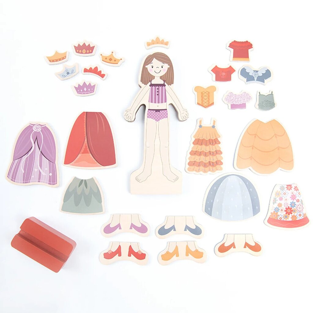 Magnetpusle Printsessi riidekapp Smiki hind ja info | Arendavad mänguasjad | kaup24.ee