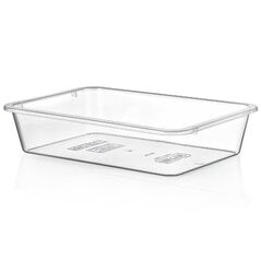 прозрачный прямоугольный контейнер, 46x33x9,5 см цена и информация | Посуда для хранения еды | kaup24.ee