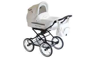 Jalutuskäru Fanari Classic Baby Fashion 2in1 white hind ja info | Vankrid, jalutuskärud | kaup24.ee