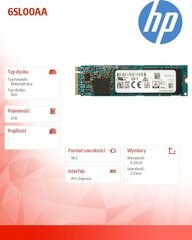 HP 6SL00AA цена и информация | Внутренние жёсткие диски (HDD, SSD, Hybrid) | kaup24.ee