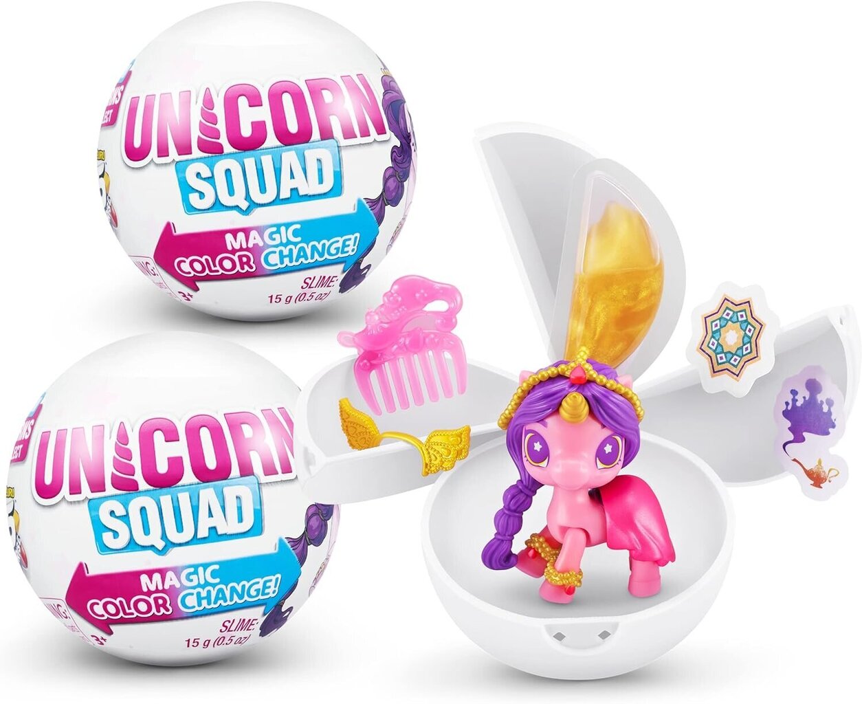 Unicorn Squad 5 üllatusmänguasi koos tarvikutega, 7. seeria, 77421GQ1 цена и информация | Tüdrukute mänguasjad | kaup24.ee