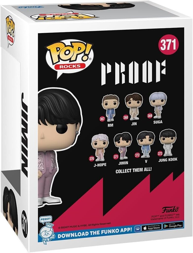 Funko Pop! Rocks: BTS - Jimin цена и информация | Fännitooted mänguritele | kaup24.ee