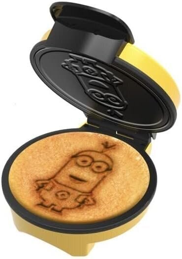 Uncanny Brand Minions Waffle Maker hind ja info | Vahvliküpsetajad ja pannkoogiküpsetaja | kaup24.ee
