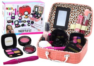 Детский косметический набор в розовом чемоданчике Lean Toys цена и информация | Игрушки для девочек | kaup24.ee