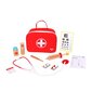 Puidust väike arstikomplekt kohvris koos tarvikutega, Tooky Toy hind ja info | Tüdrukute mänguasjad | kaup24.ee