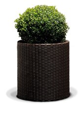 Горшок для цветов Large Cylinder Planter, коричневый цена и информация | Вазоны | kaup24.ee