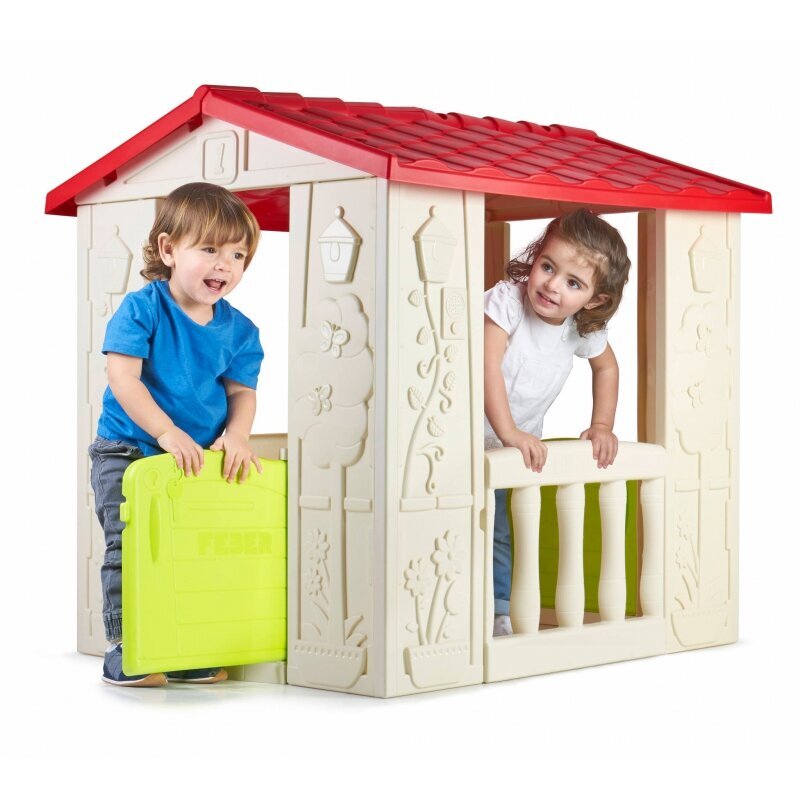Rõduga laste aiamaja, Happy House Feber hind ja info | Mänguväljakud, mängumajad | kaup24.ee