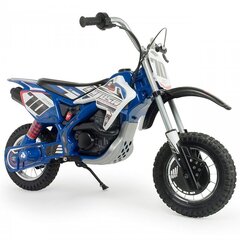 Детский электромотоцикл Cross Battery, Injusa, синий цена и информация | Электромобили для детей | kaup24.ee