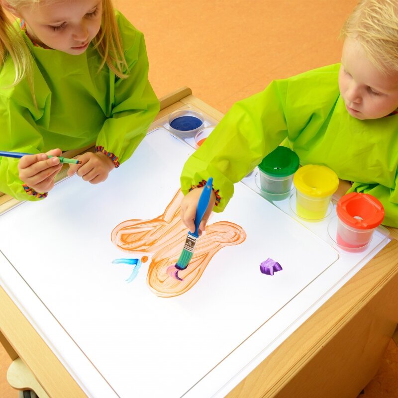 Plastikust ruudukujuline värvitaldrik MASTERKIDZ hind ja info | Arendavad mänguasjad | kaup24.ee