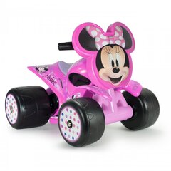 Детский электрический квадроцикл Minnie Mouse 6V, Injusa, розовый цена и информация | Электромобили для детей | kaup24.ee