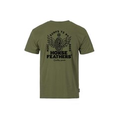 Мужская футболка Horsefeathers SM1217K зеленая TM051C-XXL цена и информация | Мужские футболки | kaup24.ee