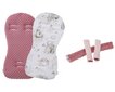 Jalutuskäru istmekate Babymam, roosa, 71x35 cm hind ja info | Vankrite tarvikud | kaup24.ee