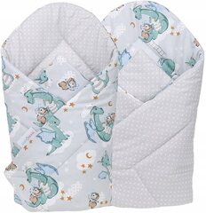 Kahepoolne beebitekk Babymam, hall, 80x80 cm hind ja info | Beebipadjad ja -tekid | kaup24.ee