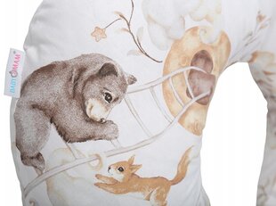 Подушка для кормления Babymam Bears, 55x55 см цена и информация | Подушки для кормления | kaup24.ee