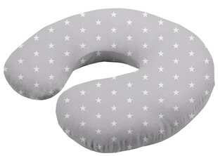Подушка для кормления Babymam White stars on gray, 55x55 см цена и информация | Подушки для кормления | kaup24.ee