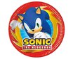 Sünnipäevanõude komplekt Sonic the Hedgehog hind ja info | Ühekordsed nõud | kaup24.ee