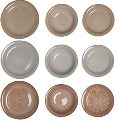 Набор посуды DKD Home Decor Фарфор, 18 предметов (27 x 27 x 3 см) цена и информация | Посуда, тарелки, обеденные сервизы | kaup24.ee