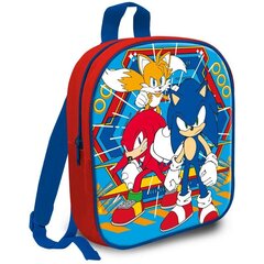 Sonic The Hedgehog seljakott 29cm hind ja info | Koolikotid, sussikotid | kaup24.ee