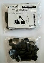 VW Audi SEAT SEAT Skoda Kapoti isolatsiooni kinnitus klamber 20 tk 1H5863849 hind ja info | Lisaseadmed | kaup24.ee