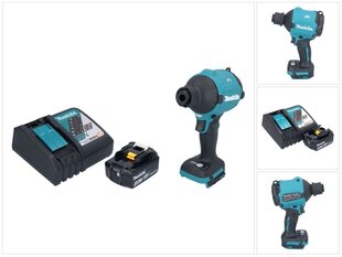 Аккумуляторный дуватель Makita DAS 180 RM1, 18 V, аккумулятор, зарядное устройство цена и информация | Строительные фены | kaup24.ee