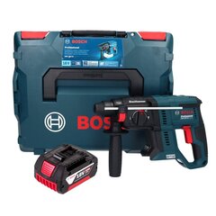 Bosch GBH 18V-21 Juhtmeta perforaator 18 V 2,0 J harjadeta + 1x aku 4,0 Ah + L-BOXX - ilma laadijata hind ja info | Lööktrellid | kaup24.ee