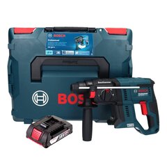 Bosch GBH 18V-21 Professional Cordless Punch 18 V 2,0 J + 1x aku 2,0 Ah + L-BOXX - ilma laadijata hind ja info | Lööktrellid | kaup24.ee