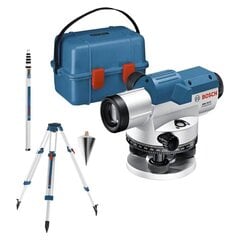 Bosch GOL 32 G Professional optiline loodi t 400 Gon 120 m IP 54 (06159940AY) + statiiv BT 160 + mõõtevarras GR 500 + ümbris hind ja info | Käsitööriistad | kaup24.ee