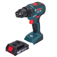 Bosch GSR 18V-55 Professional akutrell/keeraja 18 V 55 Nm + 1x aku 2,0 Ah - ilma laadijata hind ja info | Akutrellid, kruvikeerajad | kaup24.ee