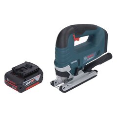 Bosch GST 18V-125 B Professionaalne akusaag 18 V 125 mm + 1x aku 4,0 Ah - ilma laadijata hind ja info | Elektrilised saed, mootorsaed ja tarvikud | kaup24.ee