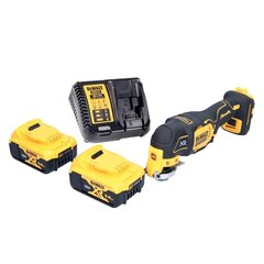 DeWalt DCS 356 P2-XJ Juhtmeta multitööriist 18 V + 2x akut 5,0 Ah + laadija + tarvikud hind ja info | Elektrilised saed, mootorsaed ja tarvikud | kaup24.ee