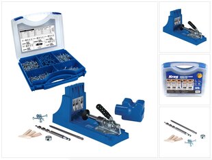 KREG Jig K4 kruvide komplekt (K4) + taskuaugu kruvide valik 675 tk (SK03) hind ja info | Käsitööriistad | kaup24.ee