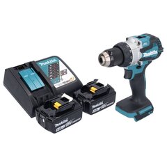 Makita DHP 489 RT akulööktrell 18 V 73 Nm + 2x akut 5,0 Ah + laadija hind ja info | Akutrellid ja akukruvikeerajad | kaup24.ee