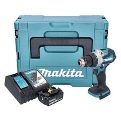 Makita DHP 489 RT1J akulöökrell 18 V 73 Nm + 1x aku 5,0 Ah + laadija + Makpac hind ja info | Akutrellid ja akukruvikeerajad | kaup24.ee