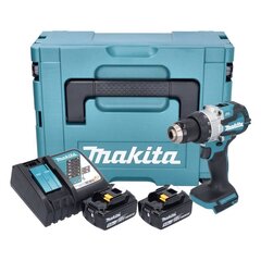 Makita DHP 489 RTJ akulööktrell 18 V 73 Nm + 2x akut 5,0 Ah + laadija + Makpac hind ja info | Akutrellid ja akukruvikeerajad | kaup24.ee