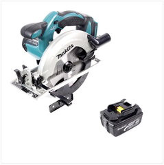 Makita DSS 611 F1 aku käsiketassaag 18 V 165 mm + 1x aku 3,0 Ah - ilma laadijata hind ja info | Elektrilised saed, mootorsaed ja tarvikud | kaup24.ee