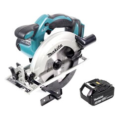 Makita DSS 611 G1 aku käsiketassaag 18 V 165 mm + 1x aku 6,0 Ah - ilma laadijata hind ja info | Elektrilised saed, mootorsaed ja tarvikud | kaup24.ee