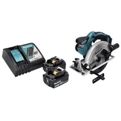 Makita DSS 611 RM Aku käsiketassaag 18 V 165 mm + 2x akut 4,0 Ah + laadija hind ja info | Elektrilised saed, mootorsaed ja tarvikud | kaup24.ee