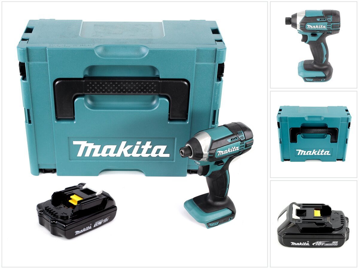 Makita DTD 152 ZJ 18V Li-Ion aku löökvõti Makpac hind ja info | Akutrellid, kruvikeerajad | kaup24.ee