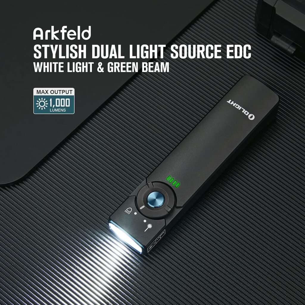 Olight Arkfeld EDC taskulamp, IPX7 hind ja info | Taskulambid, prožektorid | kaup24.ee